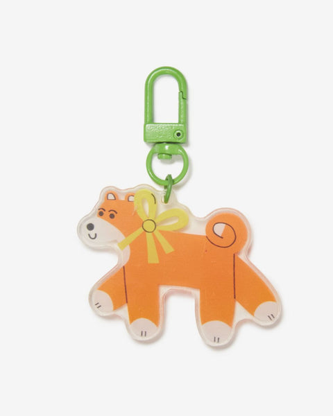Tess Smith-Roberts - Key Chain - Orange Dog