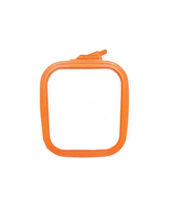 Nurge - Square Plastic Hoops - Small - Orange