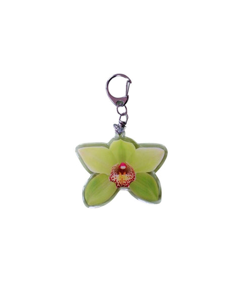 Haricot Vert - Picto-Charm ™ Keychain - Orchid