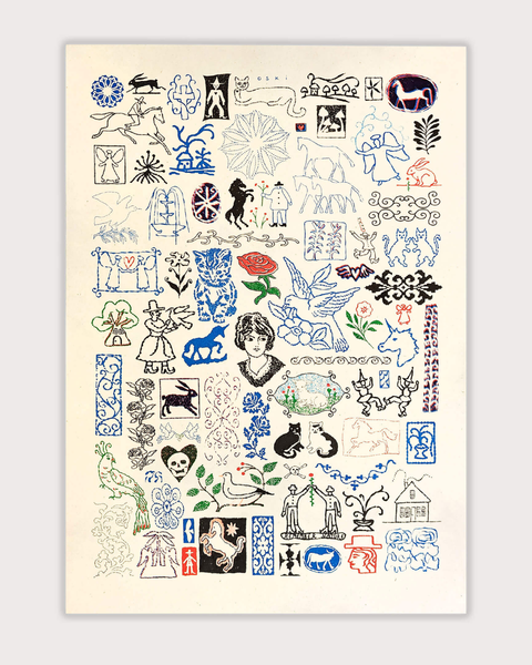 Jumbo Press - Oski Flash A3 Print (Limited Edition)