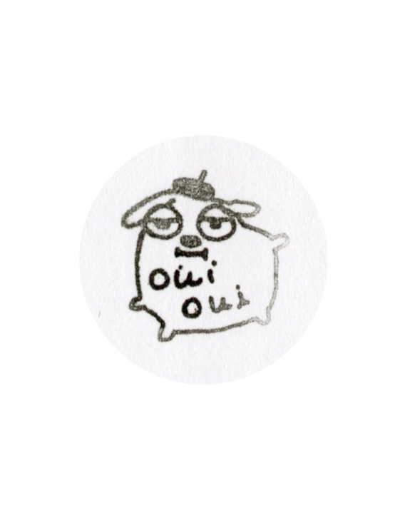 Gentle Thrills - Self-Inking Rubber Stamp - Oui Oui