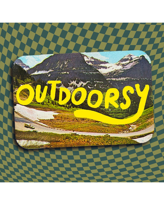 Alex Luciano - Outdoorsy Vinyl Sticker