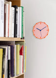 Warren & Laetitia - Margherita Clock (Pink/Orange/Blue)
