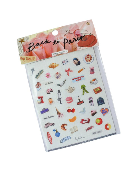 Haricot Vert - Back To Paris Picto-Stickers