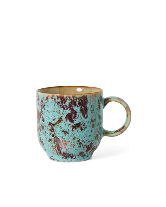 HK Living 70s Ceramics - Café Mug - Patina