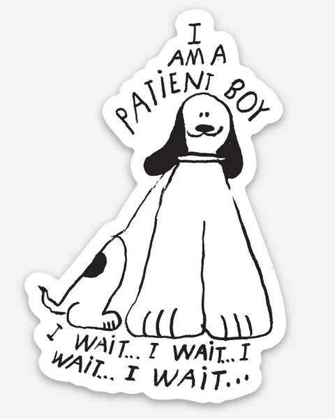 Sandwitch Shop - Patient Boy Sticker