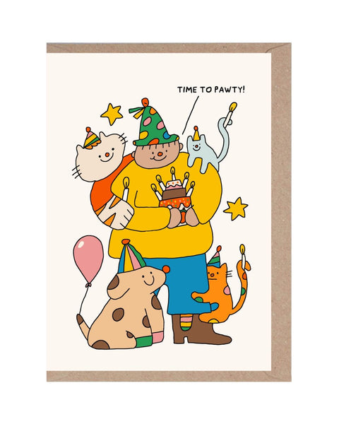 Rumble Cards - Time To Pawty Card