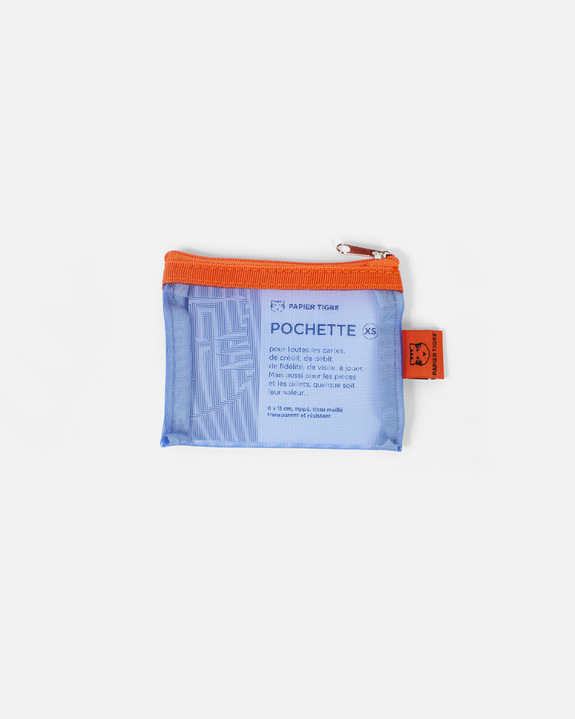 Papier Tigre - Mesh Pocket - XS - Peach Cobalt