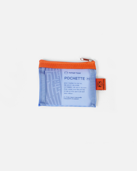 Papier Tigre - Mesh Pocket - XS - Peach Cobalt