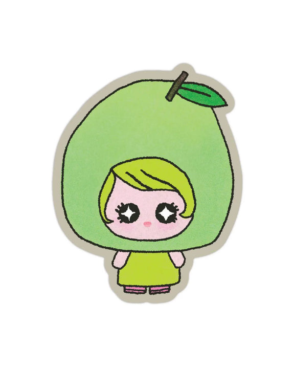 Rags AF - Pear Girl! Sticker