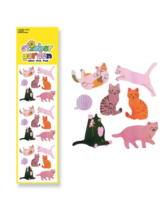 Sticker Garden - Pearl Cat Stickers