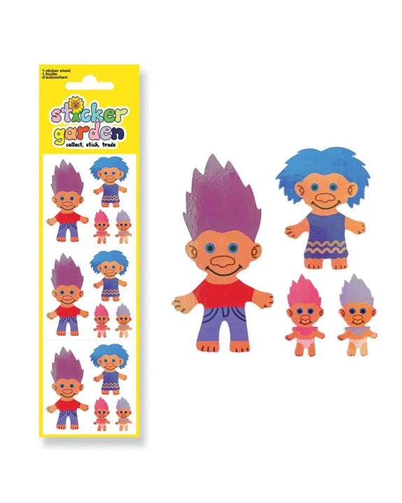 Sticker Garden - Pearl Troll Stickers