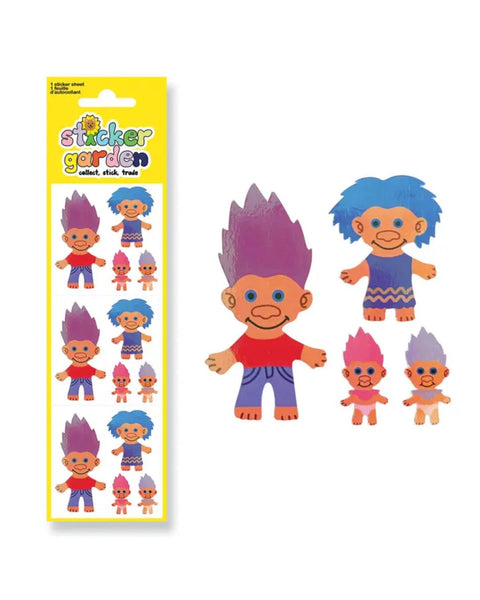 Sticker Garden - Pearl Troll Stickers