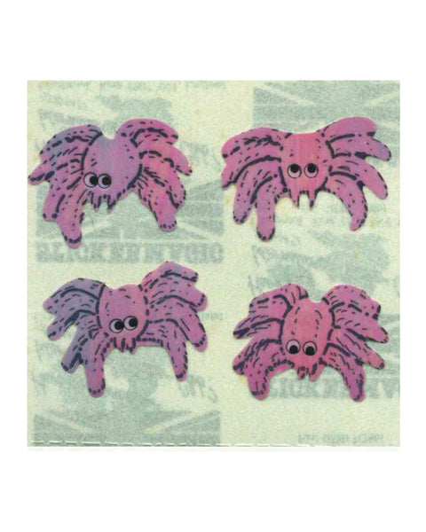 Stickermagic - Tear-off Pearlie Stickers - Spiders