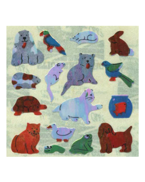 Stickermagic - Tear-off Stickers - Pearlie Micro Pets