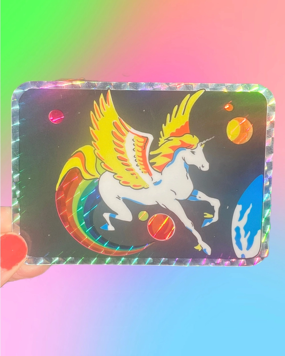 Astral Weekend - Pegasus Glitter Sticker