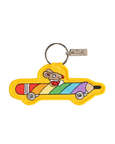 Magpie X Richard Scarry - Key Charm - Rainbow Pencilcar