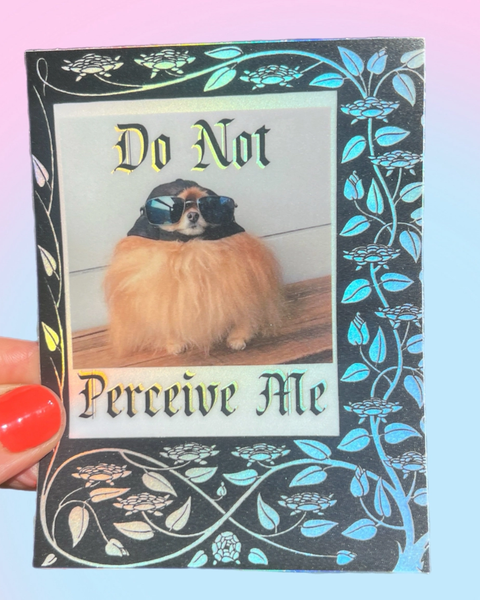 Astral Weekend - Do Not Perceive Me Sticker