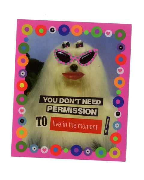 Gentle Thrills - Permission Sticker