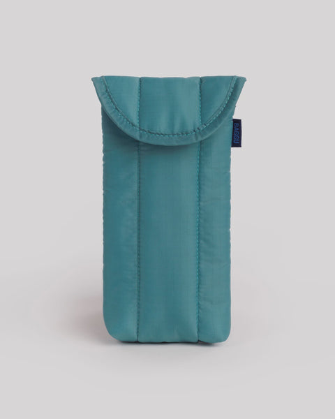 Baggu - Puffy Glasses Sleeve - Peacock