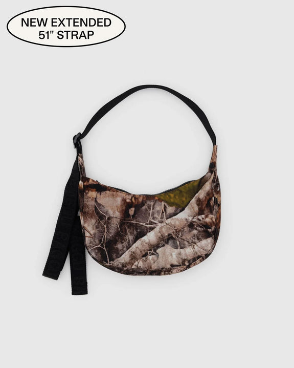 Baggu - Small Nylon Crescent Bag - Photo Forest