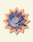 Shellflower - Disco Pigeon Glitter Vinyl Sticker