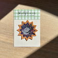 Shellflower - Disco Pigeon Glitter Vinyl Sticker