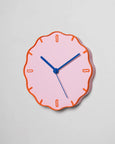 Warren & Laetitia - Margherita Clock (Pink/Orange/Blue)