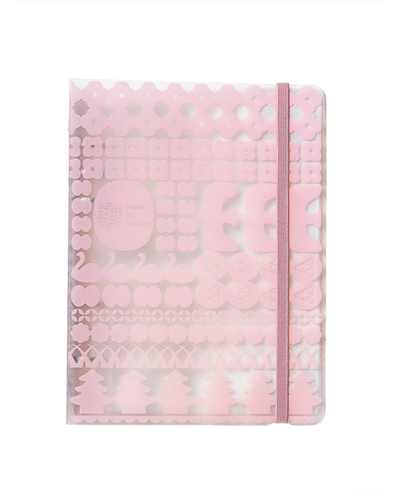 KING JIM - OTONA Sticker File Binder - Pink