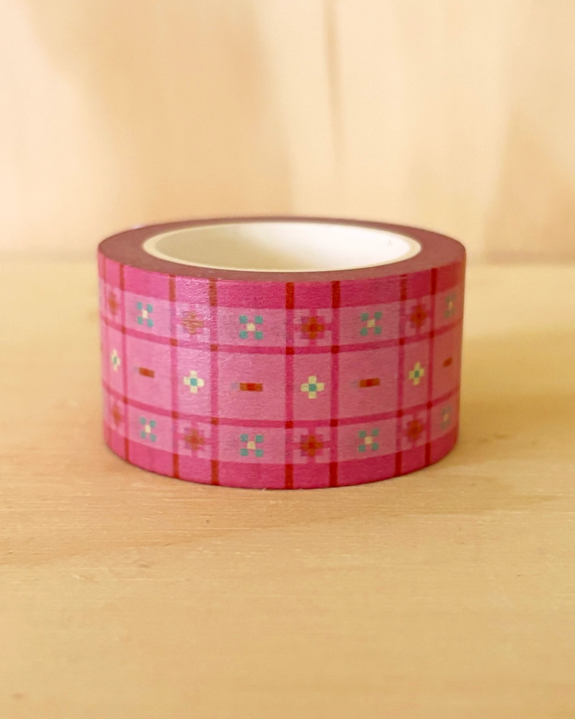 Rags AF - Pink Patterned! Washi Tape