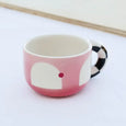 Jeje Things - Ceramic Mug - Pink and Red