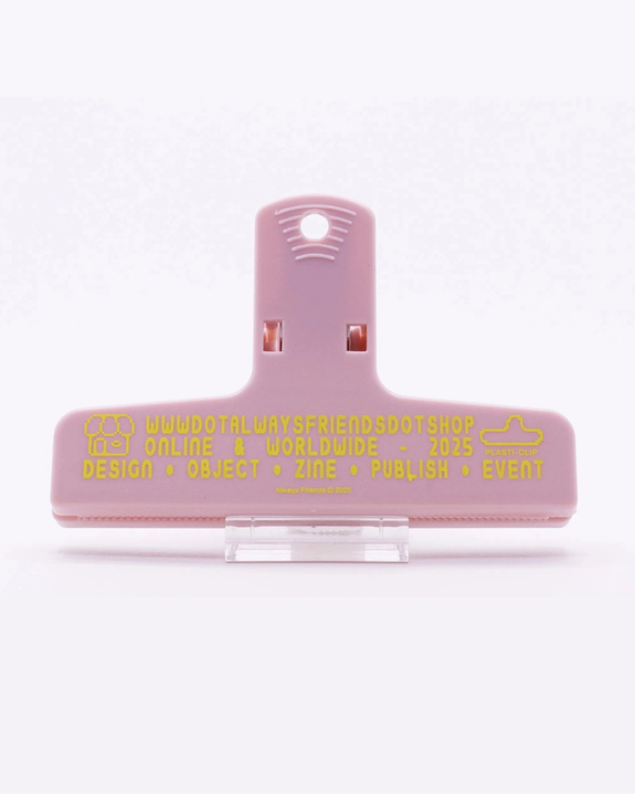 Always Friends - Plasticlip - "Afdotshop" - Pink & Yellow