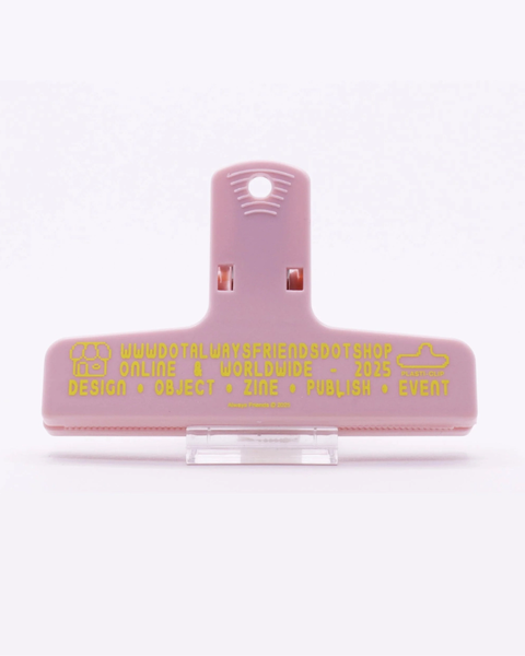 Always Friends - Plasticlip - "Afdotshop" - Pink & Yellow
