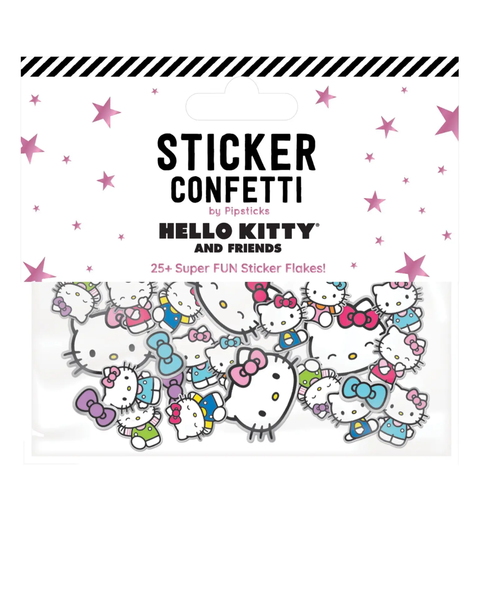 Pipsticks - Hello Kitty Color Me Happy Sticker Confetti