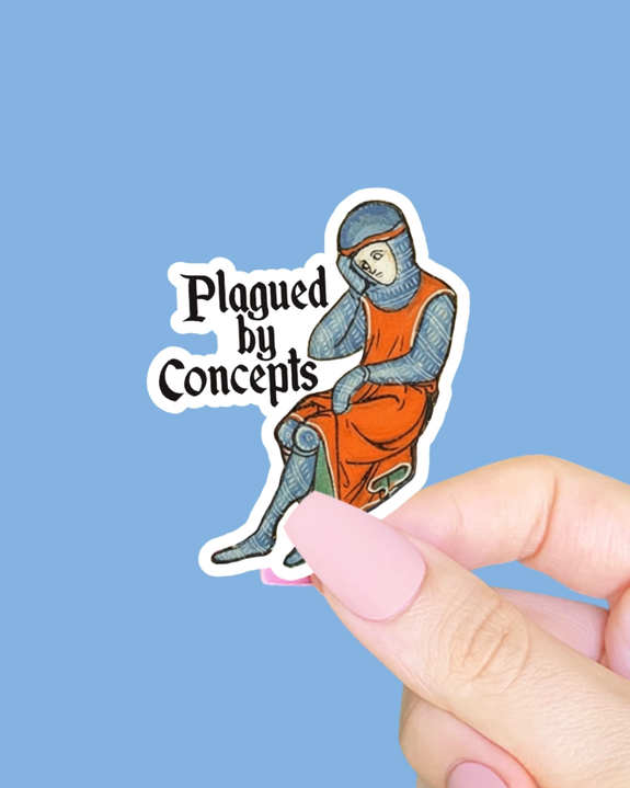 Pretty Toxic Stickers - Plagued By Concepts