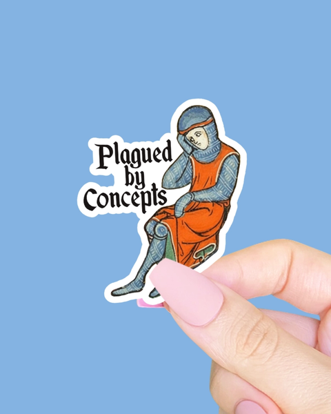 Pretty Toxic Stickers - Plagued By Concepts