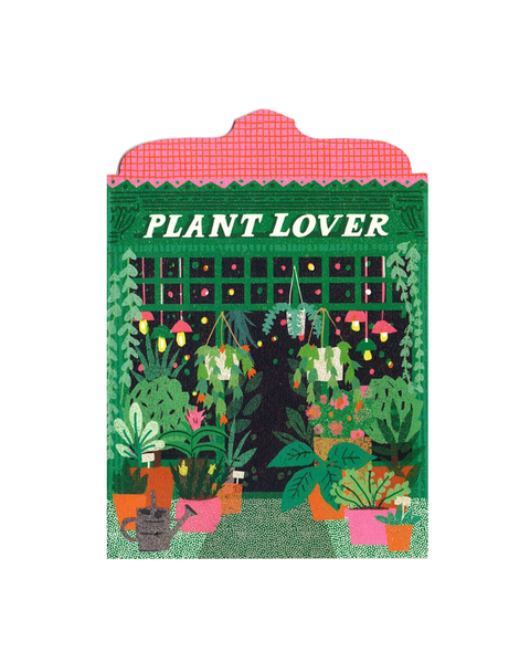 The Printed Peanut - Plant Lover Card