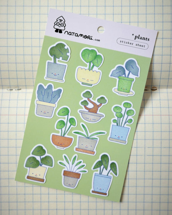 Natamori - Sticker Sheet - Plants