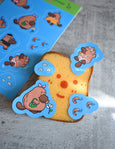 Natali Koromoto - “Pleasantly Platypus” Sticker Sheet