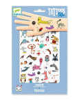 Djeco - Little Critters Temporary Tattoos