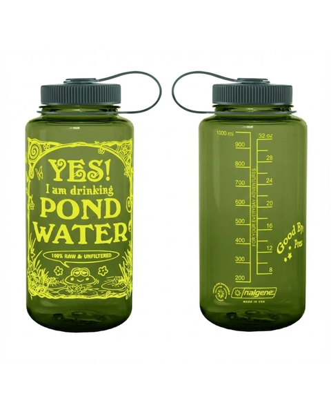 Goodbye Press - Nalgene Wide Mouth 1L - Pond Water