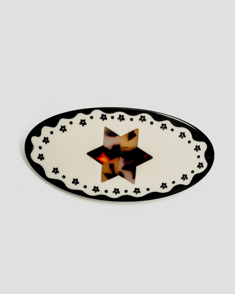 Hey Ricochet - Ponytail Barrette - Tortoise Star