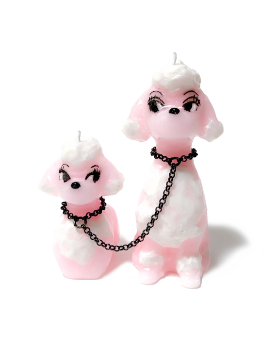 Olga Goose - Candle - Pink Poodle
