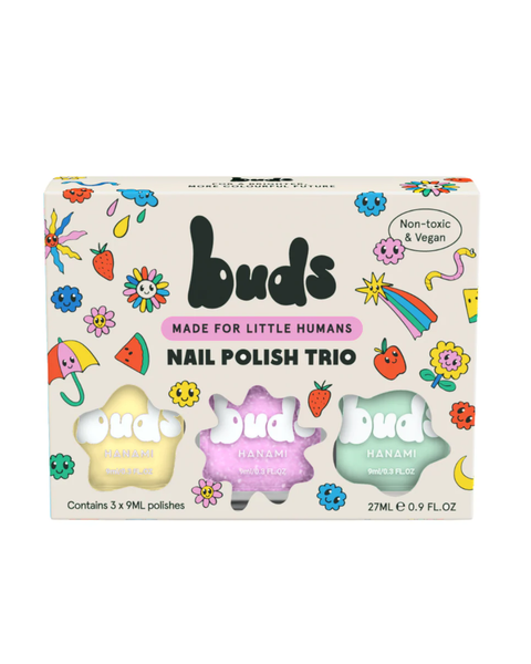 Hanami - Buds Kids Nail Polish Trio Pack - Pop