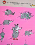Natali Koromoto - “Marvelously Marsupial” Sticker Sheet