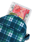Lola - Camera Pouch - Blue Tartan