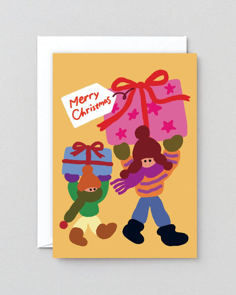 Wrap - Present Givers Xmas Card