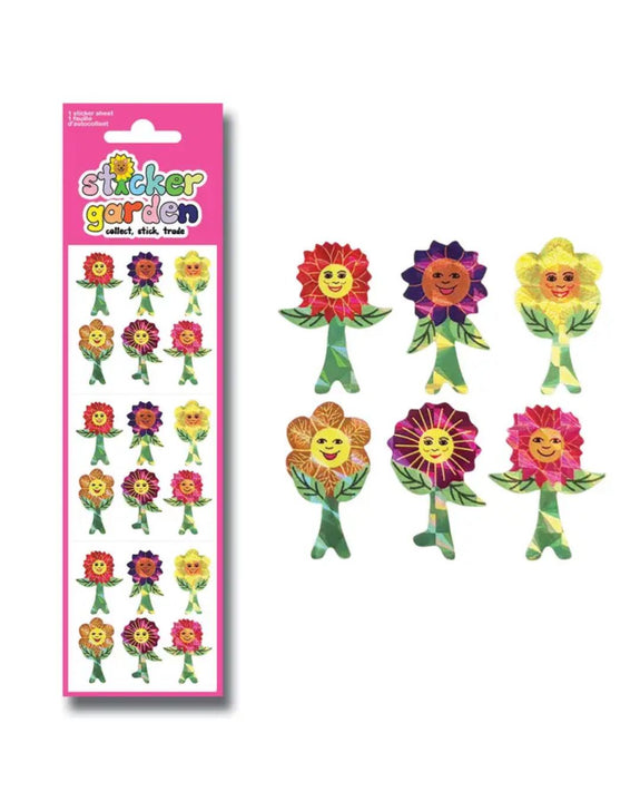 Sticker Garden - Prism Flower Power Stickers