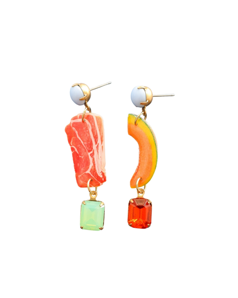 Haricot Vert - Prosciutto & Melon Dangle Set