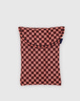 Baggu - Puffy Tablet Sleeve 8" - Pink Brown Check